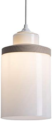 LUSSIOL 250454 suspensions de éclairage intérieur en verre blanc pour salon